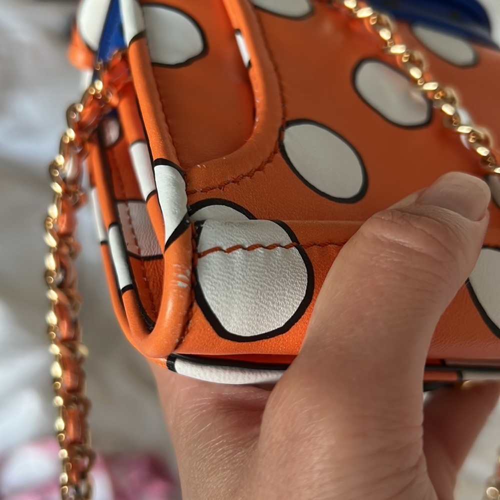 Moschino Couture Biker Bag. Polka dot. - Picture 15 of 17